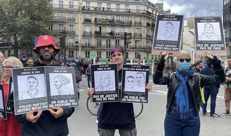 Fransızlar ırkçılık ve polis şiddetine karşı yürüdü