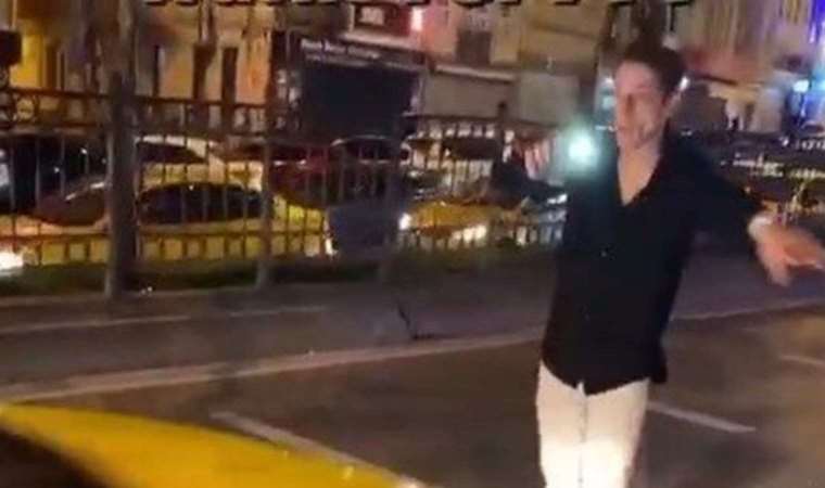 Trafikte ‘denetim’ yaptı: Futbolcu olduğu ortaya çıktı