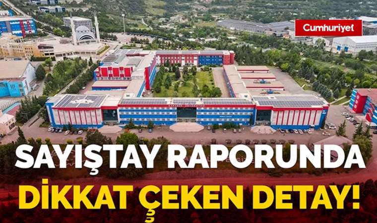 Sayıştay raporunda dikkat çeken detay! Ücretsiz kabul anlaşmasına rağmen tahsilat yapıldı...