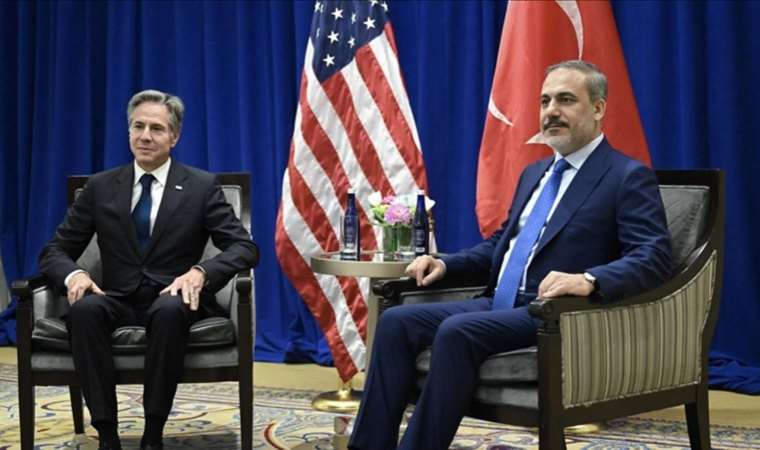 Turkish Foreign Minister Fidan meets US Secretary of State Blinken in New York