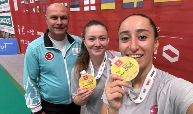 Milli sporcular Polonya'da altın madalya kazandı!