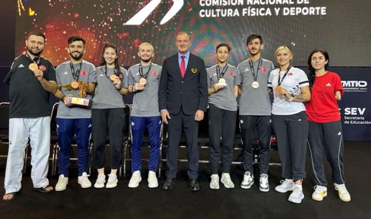 Milli para tekvandocular, Dünya Şampiyonası'nı 7 madalyayla tamamladı