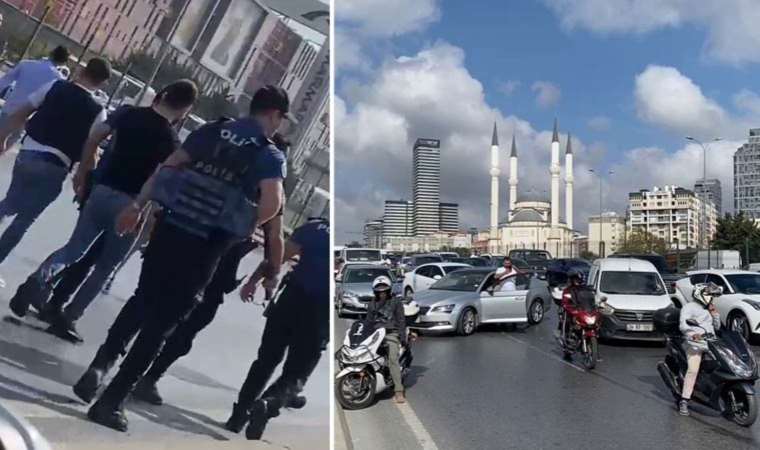 Polis şüpheliyi ayağından vurdu!