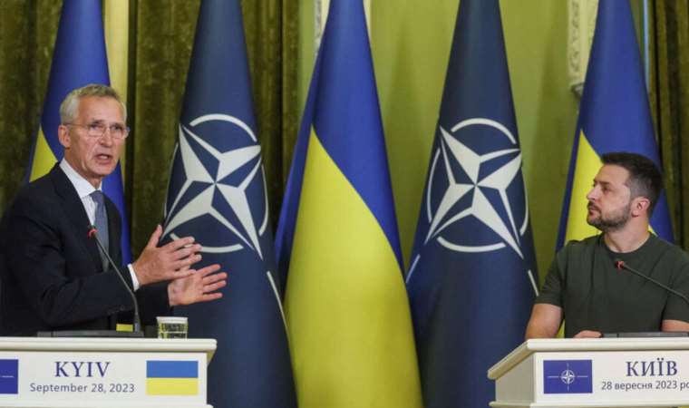 Stoltenberg, Kiev'i ziyaret etti: Ukrayna'ya desteğe devam