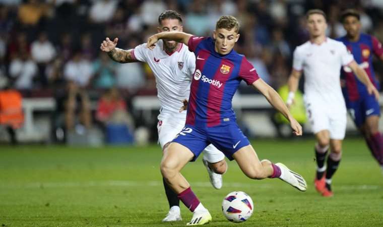 Sergio Ramos kendi kalesine attı: Barcelona, Sevilla'yı 1-0 mağlup etti