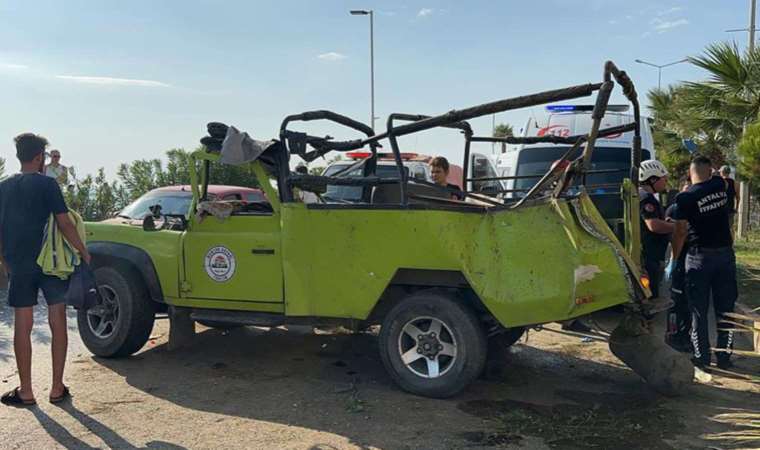 Antalya'da 'safari' faciası: 3 kişi hayatını kaybetti