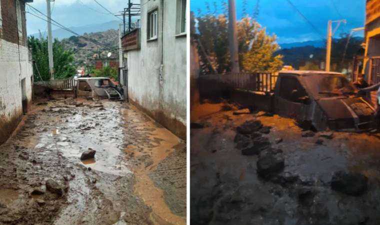 Aydın'ı sağanak vurdu: Yollar göle döndü!