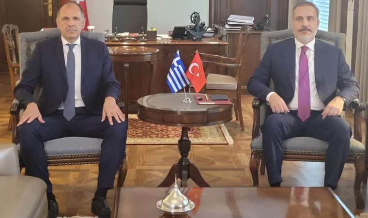 Dışişleri Bakanı Fidan, Yunan mevkidaşı Gerapetritis ile görüştü