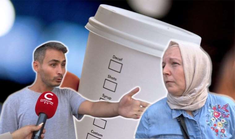 Sokak röportajında yurttaşlar karşı karşıya geldi! "Ekonomi kötüyse Starbucks'a gitmesinler"