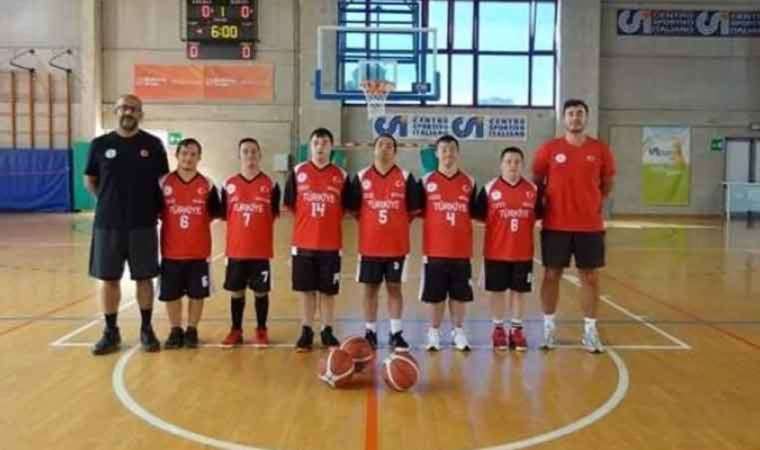 Down Sendromlu Milli Basketbol Takım galibiyetle başladı