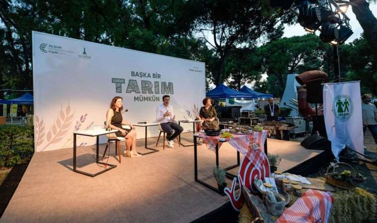 İzmir Fuarı’nda gençlerle karakılçık buğdayı konuşuldu