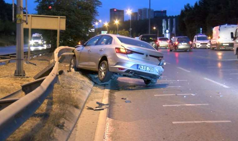 Ümraniye'de feci kaza: Sürücü, yaralı arkadaşını bırakıp kaçtı