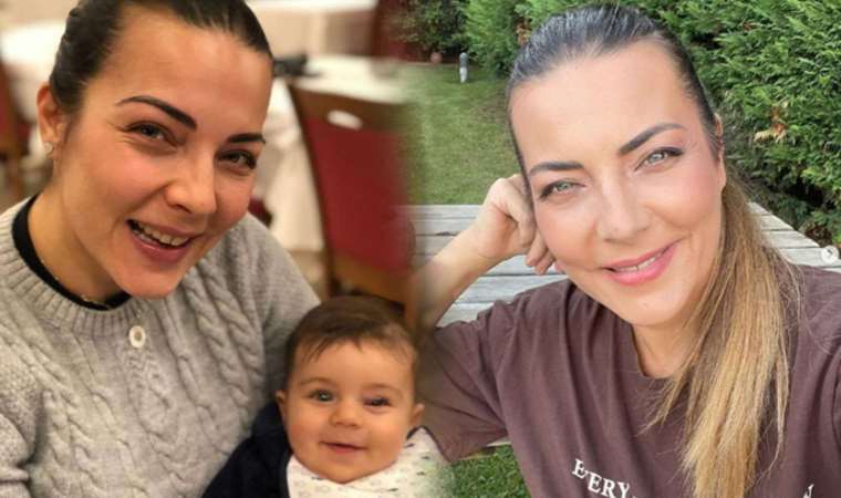 Burcu Kara oğlunun hastalığını açıkladı: 'Beşinci ayda gözü kapandı'