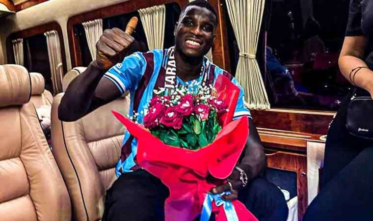 Trabzonspor'un yeni transferi Paul Onuachu Trabzon'a geldi!