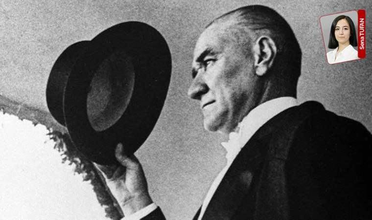 'Atatürk'ün izinde umutla'