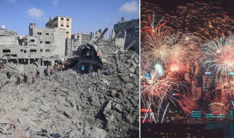 Gazze'yi sadece onlar andı: İki yerde yılbaşı kutlamalarına yasak