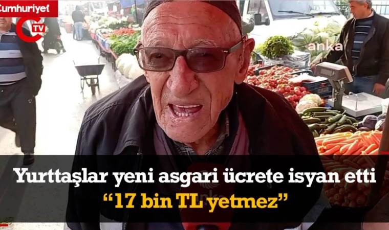 Yurttaşlar yeni asgari ücrete isyan etti! 