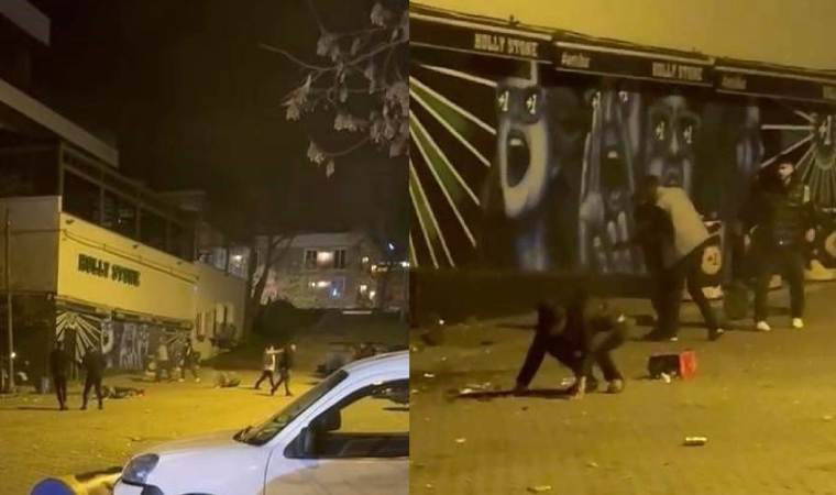 Eğlence mekanı önünde silahlı kavga: 1 kişi tutuklandı!