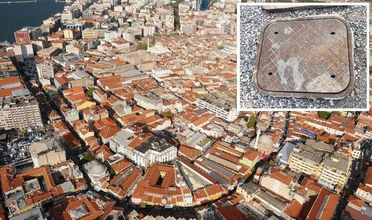 Tarihi Kemeraltı Çarşısı’nda asırlık su boruları bulundu