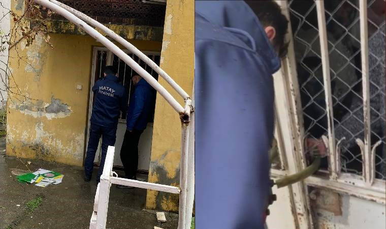 Anahtarını kaybeden yaşlı kadın mahsur kaldı!