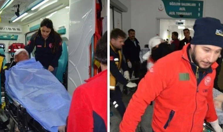 40 yıllık çift ilk kez kavga etti: Hastanelik oldular