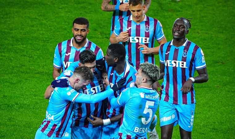 Trabzonspor evinde Samsunspor'u rahat geçti! Trabzonspor 2-1 Samsunspor