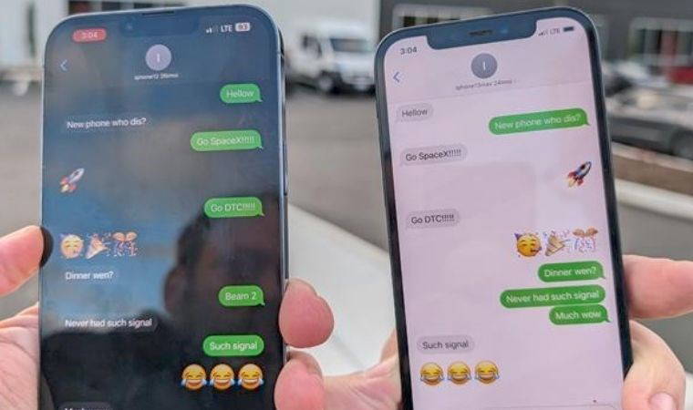 SpaceX'in uydu interneti aracılığıyla ilk mesaj atıldı