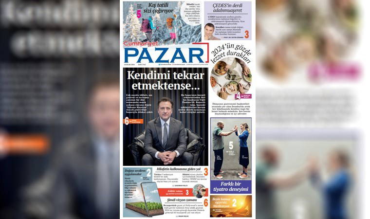 Cumhuriyet Pazar bu hafta da dopdolu! (12 Ocak 2024)