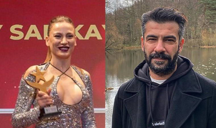 Rüzgar Aksoy'dan Serenay Sarıkaya'nın ödül almasına tepki: 'Yine o yine o'