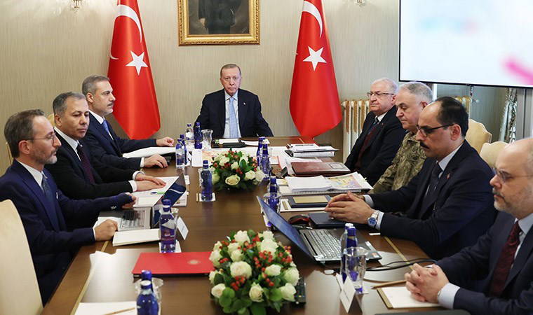 Dolmabahçe'deki güvenlik zirvesi sona erdi: 'Teröristan'a izin vermeyeceğiz