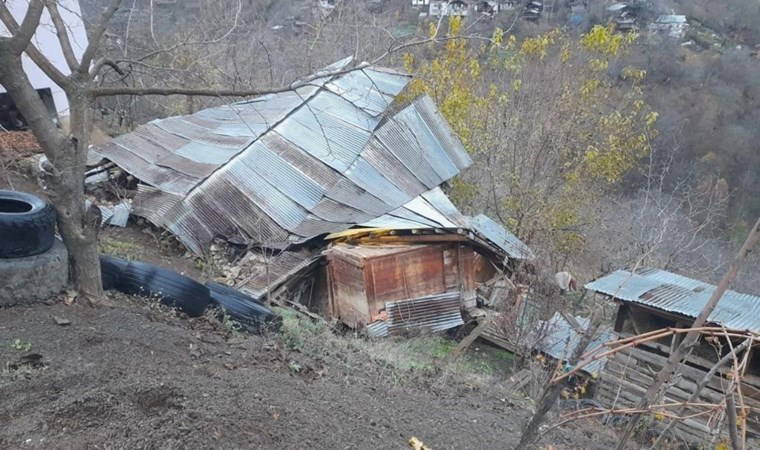 Artvin'de 'kaya düşme' korkusu: Heyelanlarda 3 kat artış