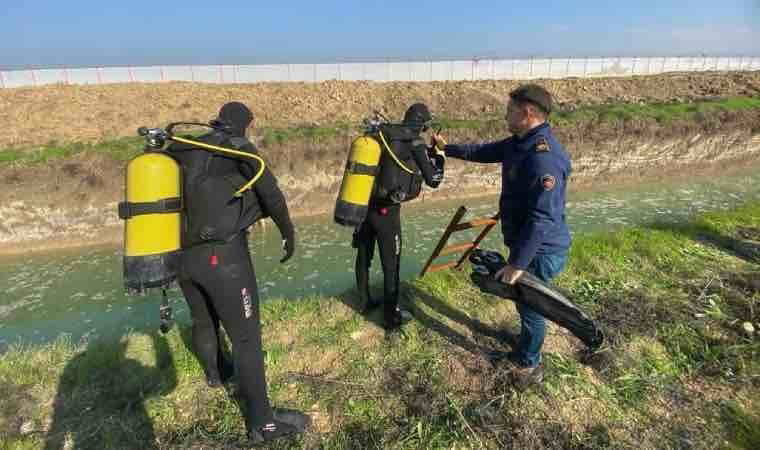 Hatay'da sulama kanalında ceset bulundu