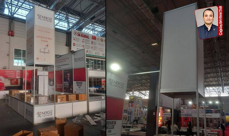 Çukurova Kitap Fuarı’nda 'afiş' tartışması