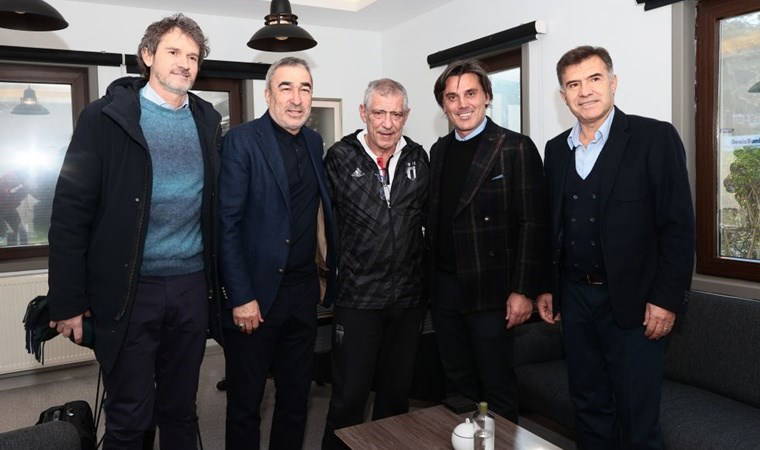 Vincenzo Montella'dan Beşiktaş'a ziyaret