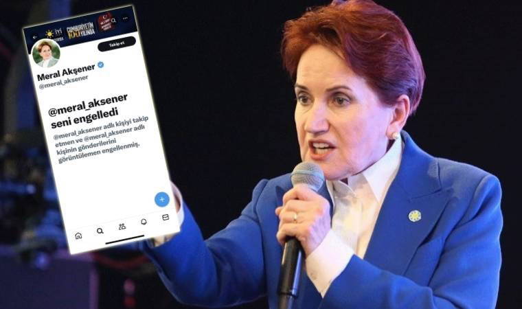 İYİ Parti Genel Başkanı Akşener o ismi engelledi: 'Ne bir saygısızlık ettim...'