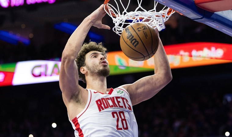 Alperen Şengünlü Houston Rockets Furkan Korkmaz'ın takımı Philadelphia 76ers'a boyun eğdi!