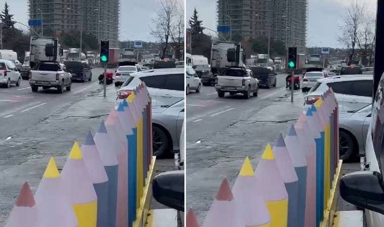 Esenyurt'ta cadde ortasında gasp!