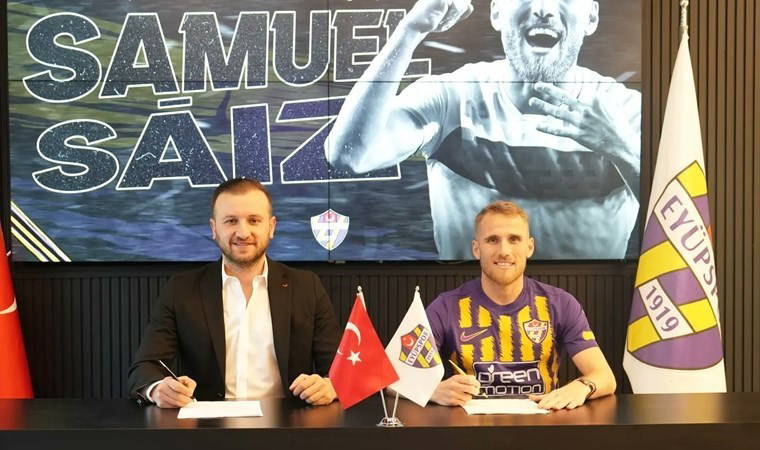 Eyüpspor, Samuel Saiz'i açıkladı