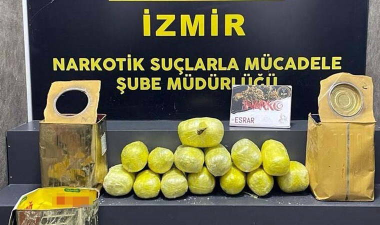Peynir tenekesinden uyuşturucu çıktı: 1 tutuklama