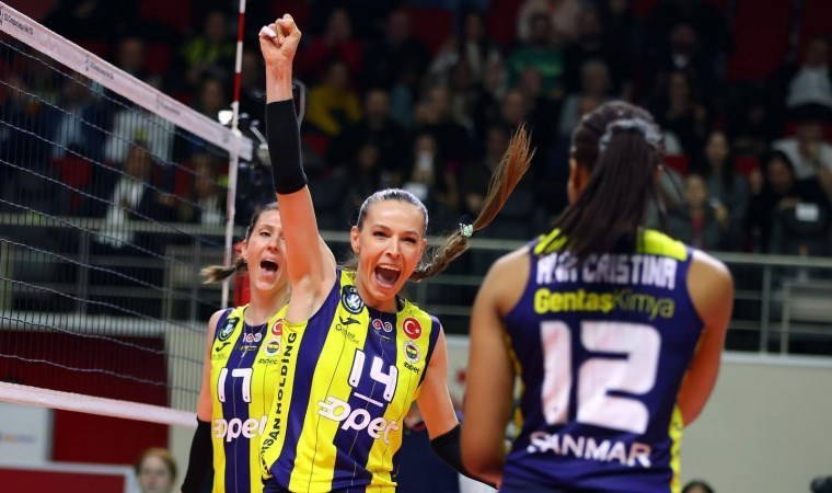 Fenerbahçe Opet 6'da 6 yaptı: CEV Şampiyonlar Ligi'nde çeyrek finale çıktı!