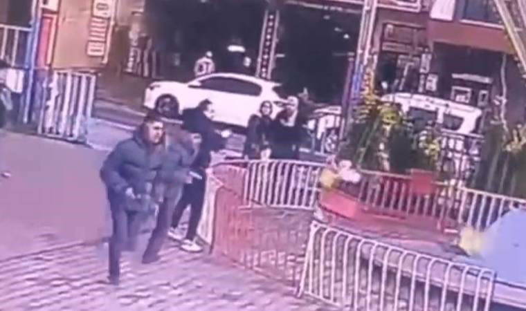 Saniye saniye kaydedildi... Lunaparkta silahlı saldırı: 1 kişi yaralandı!