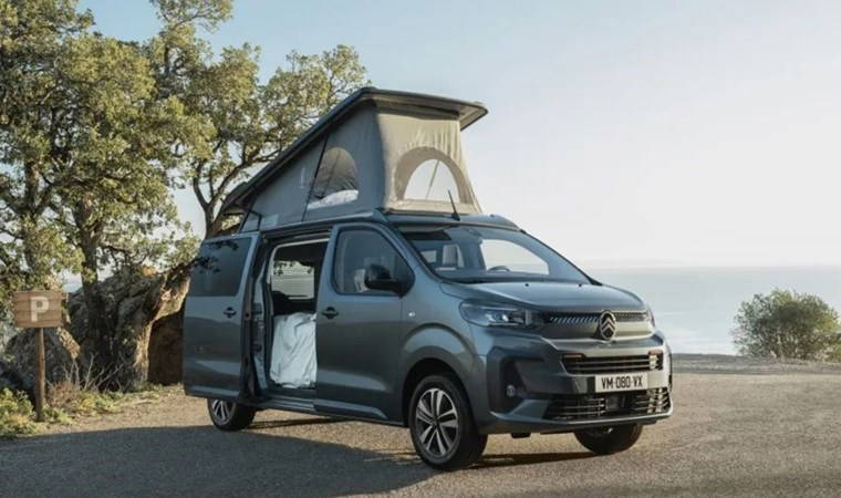 Citroen'in yeni modeline tatilciler bayılacak: Mutfak, duş, yatak...