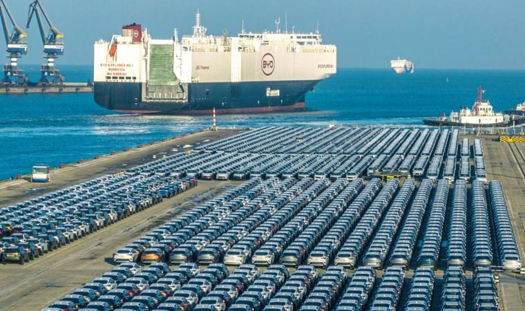 Çin sevkıyatları hızlanıyor: BYD otomobilleri kendi yaptığı mega gemiyle ihraç ediyor