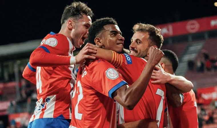 Girona ilk yarıda attığı gollerle turladı