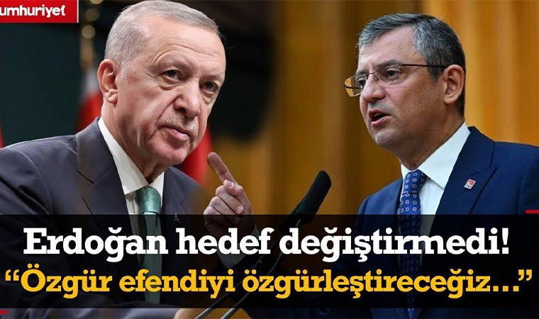 AKP'li Cumhurbaşkanı Erdoğan, CHP liderini hedef aldı! 
