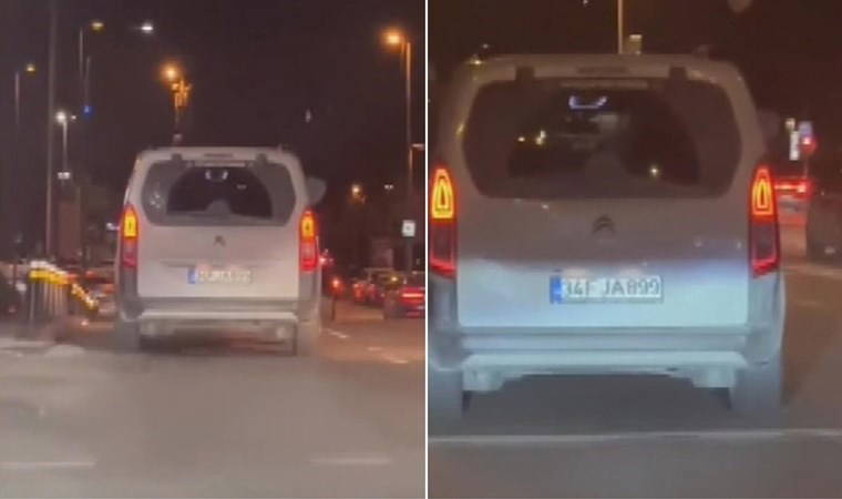 Kadıköy'de tehlikeli yolculuk kamerada