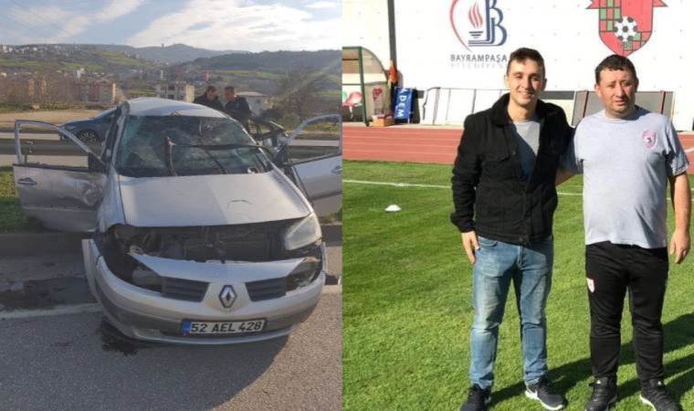 Sollama yapmak isteyen sürücü refüje çarptı: 1 ölü, 1 yaralı!