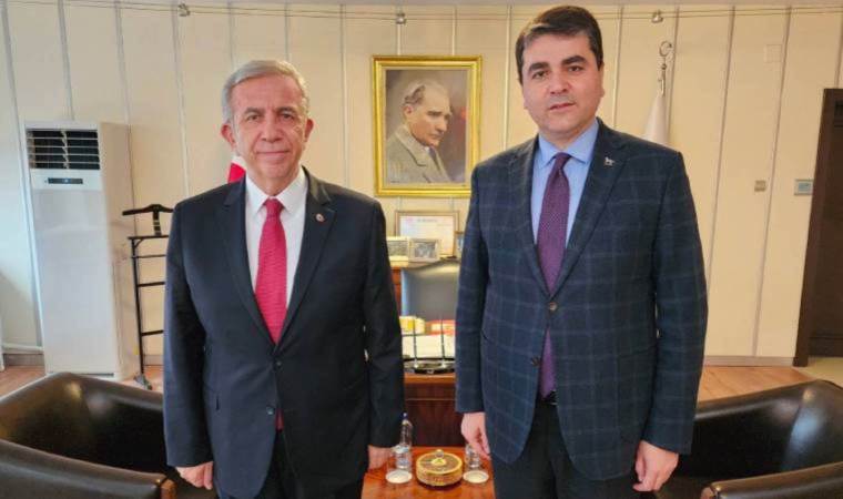 Mansur Yavaş'tan Gültekin Uysal'a ziyaret: Gündem yerel seçim
