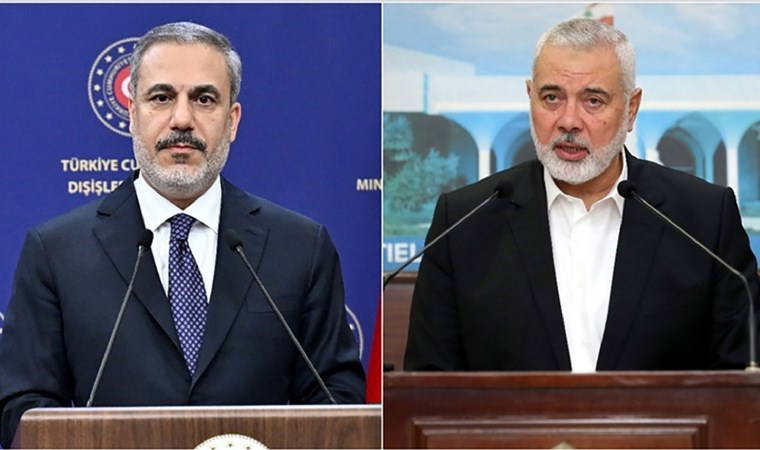 Bakan Fidan Hamas lideri Haniye ile görüştü