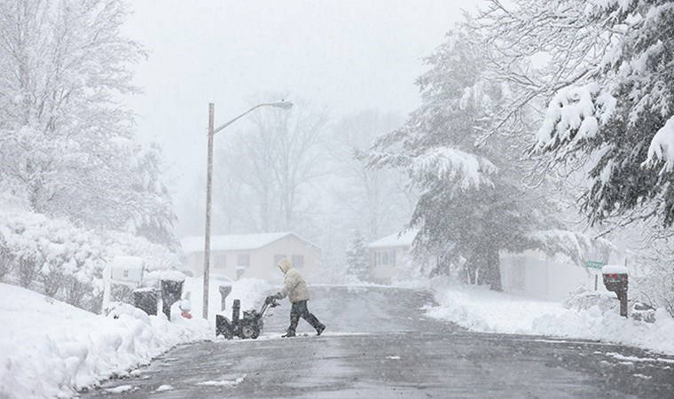 ABD'de ölümcül kış: 80'dan fazla can kaybı